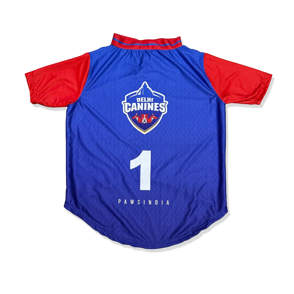 Pawsindia Delhi Canines ipl Jersey for Dogs