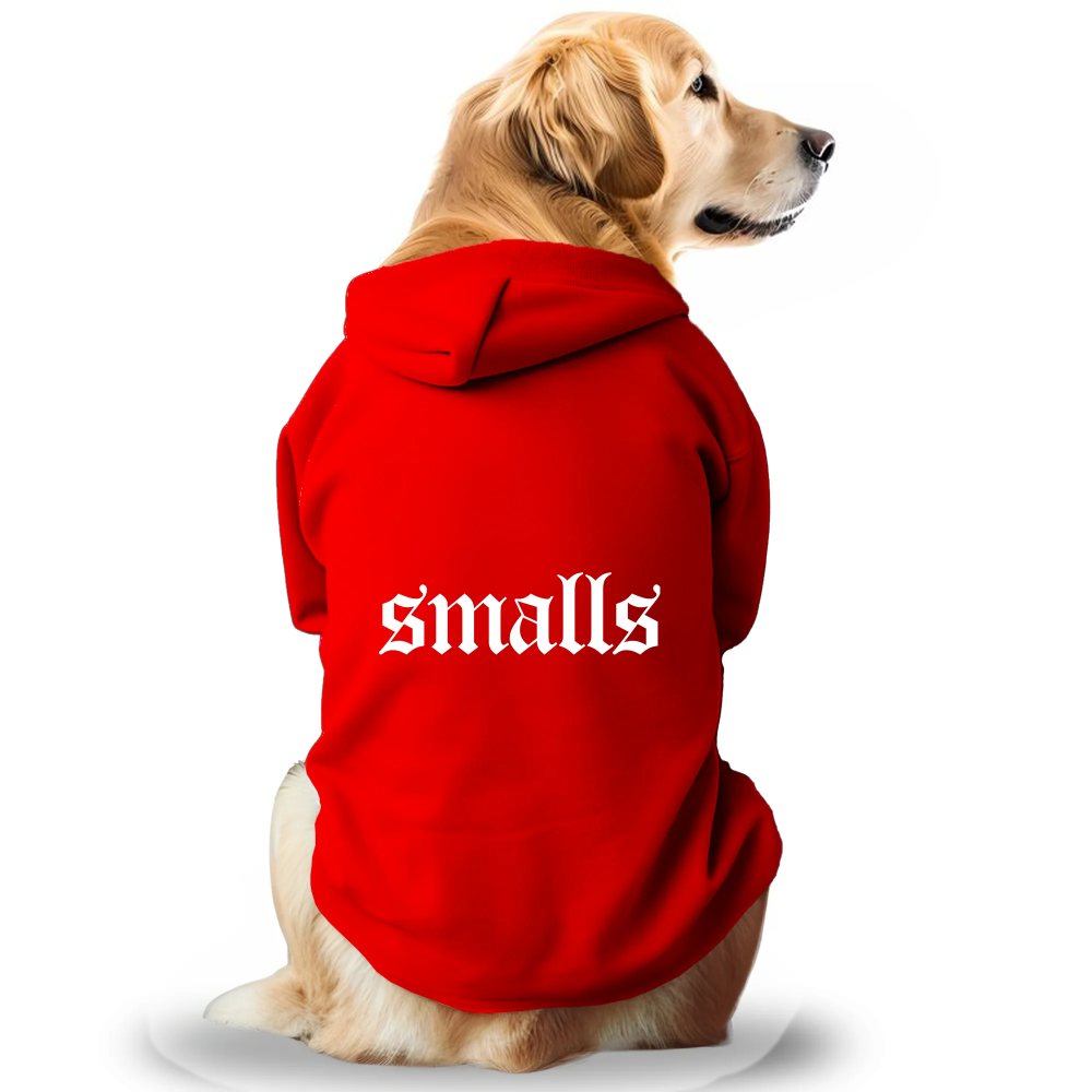 Pawsindia Smalls Hoodie for Dogs (Red)