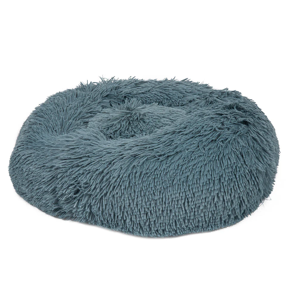 Pawpourri Donut Bed for Dogs and Cats (Teal)