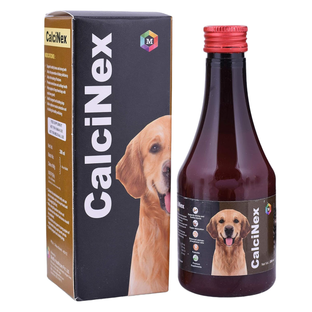 Medfly Healthcare CalciNex Syrup for Dogs and Cats (200ml)