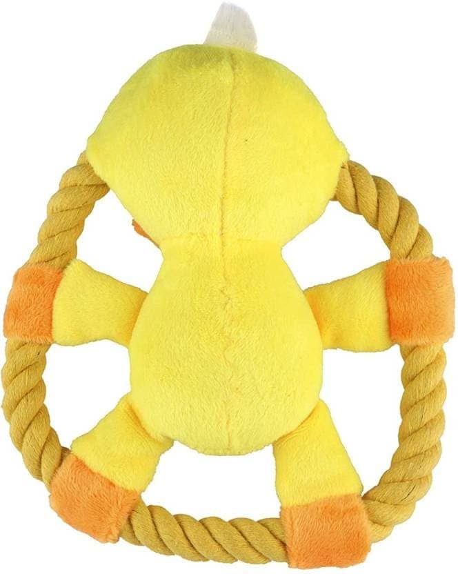 Pawsindia Crazy Frisbee Duck Toy for Dogs