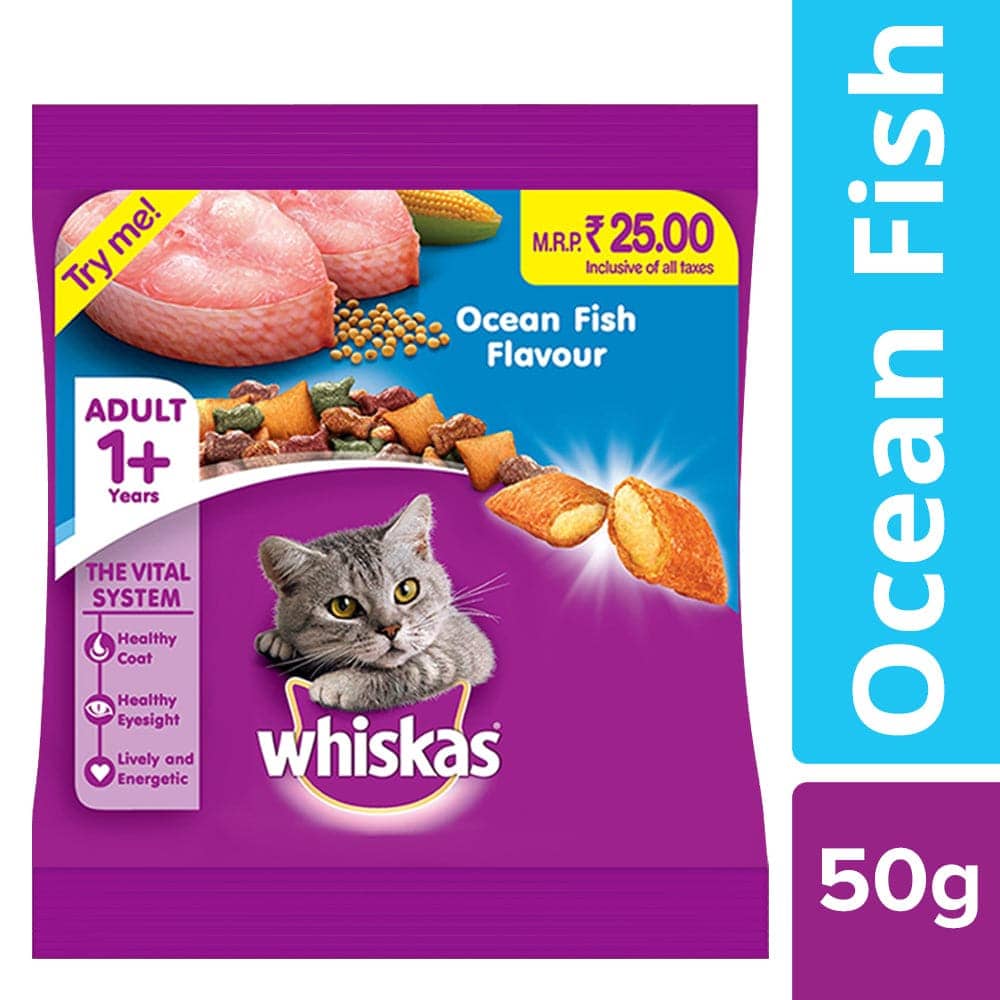 Whiskas Ocean Fish Adult 1+ years Cat Dry Food