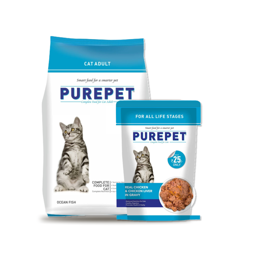 Purepet Cat Meal Combo