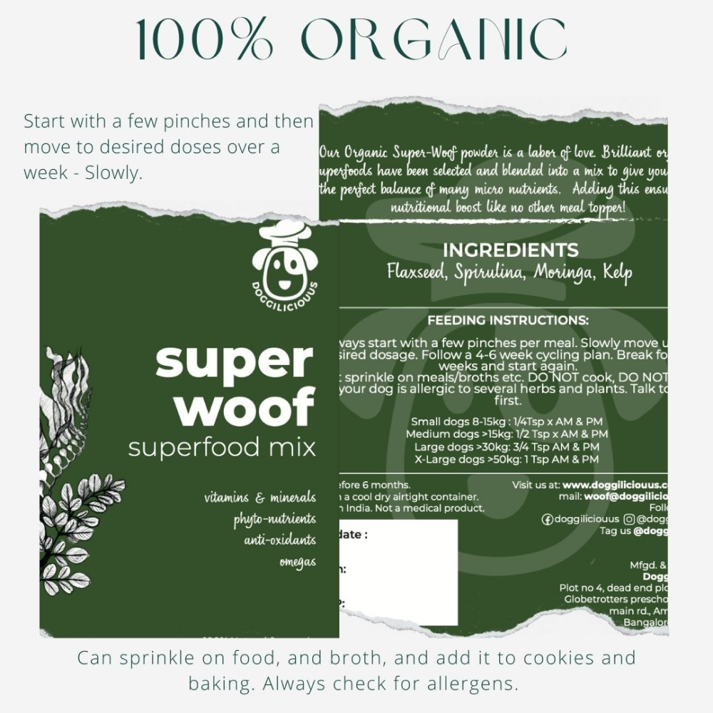 Doggielicious Super Woof Dietary Supplement for Dogs