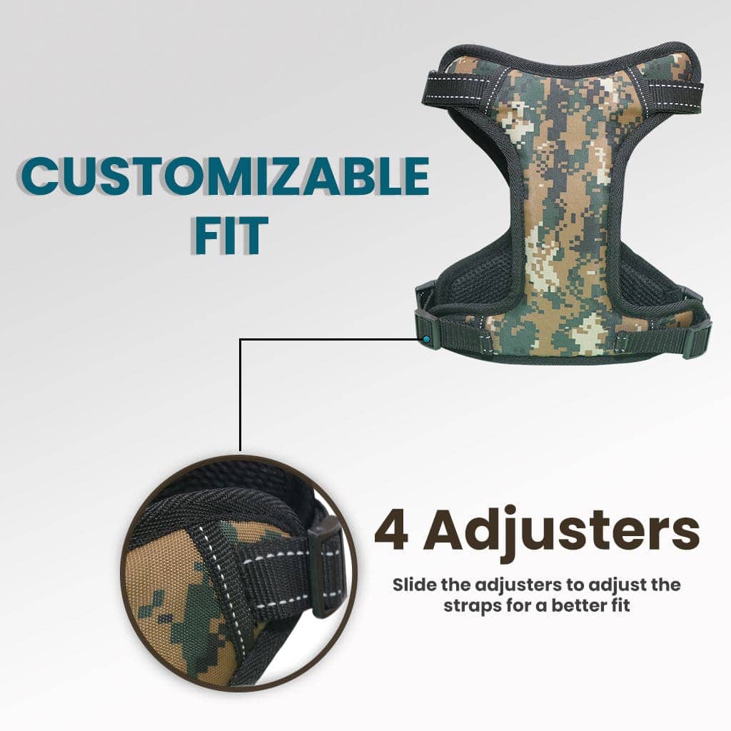 Hiputee Soft Padded Vest Harness for Dogs