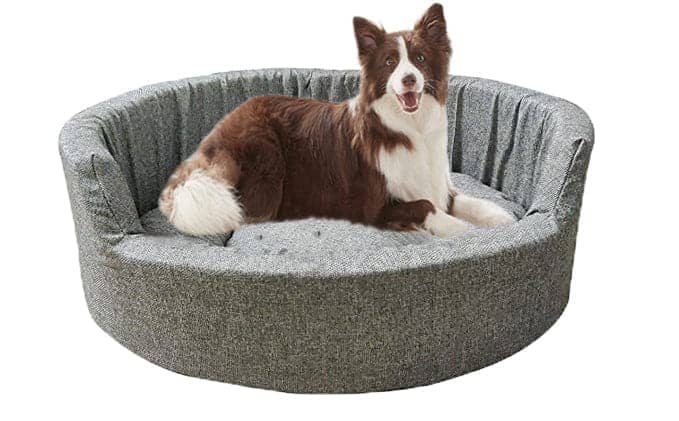 Hiputee Soft Dual Bed for Pets (Light Grey)