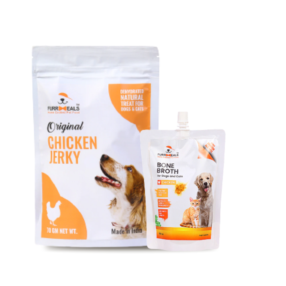 Furrmeals Dog Treat Bone Broth Combo
