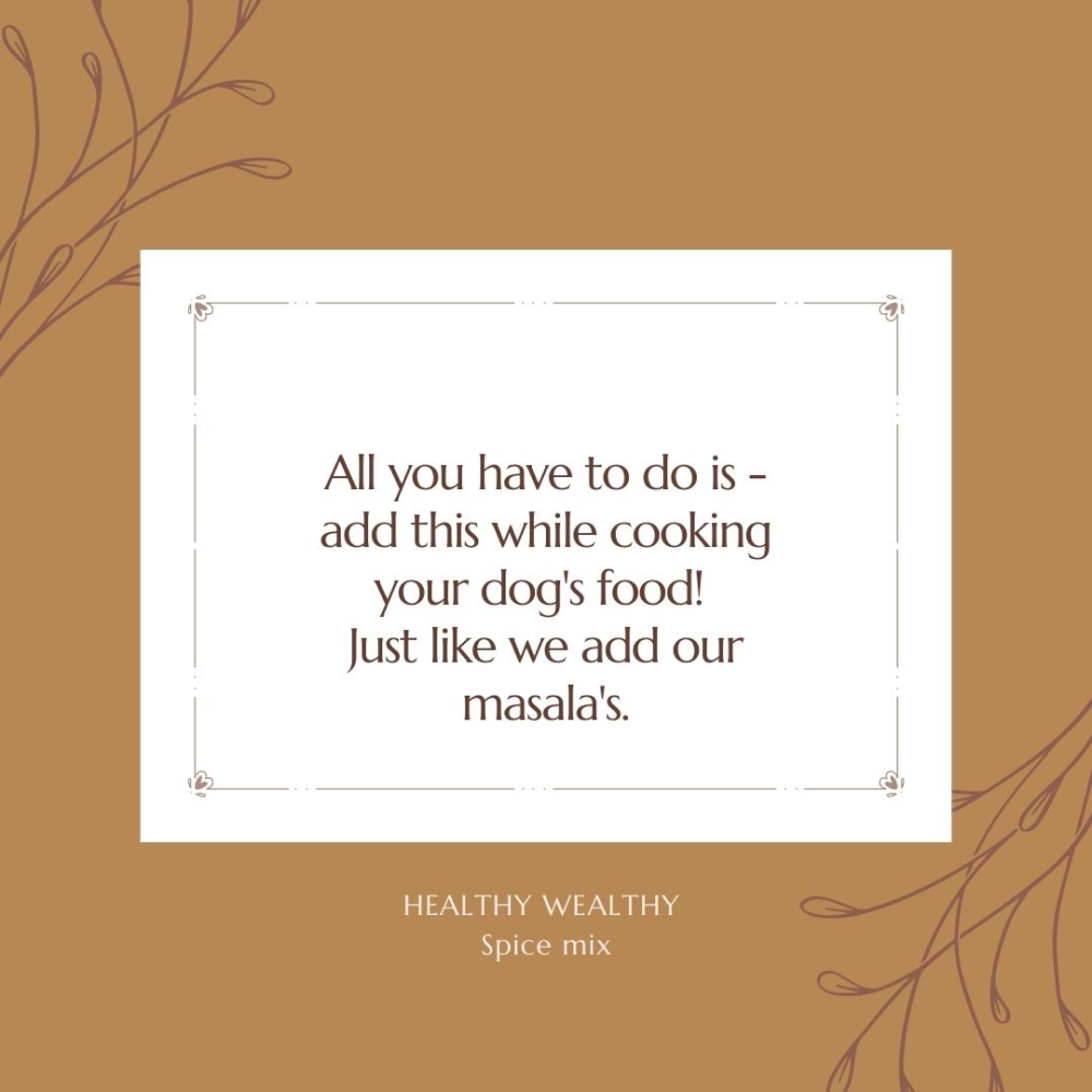 Doggielicious Healthy Wealthy Spice Mix for Dogs
