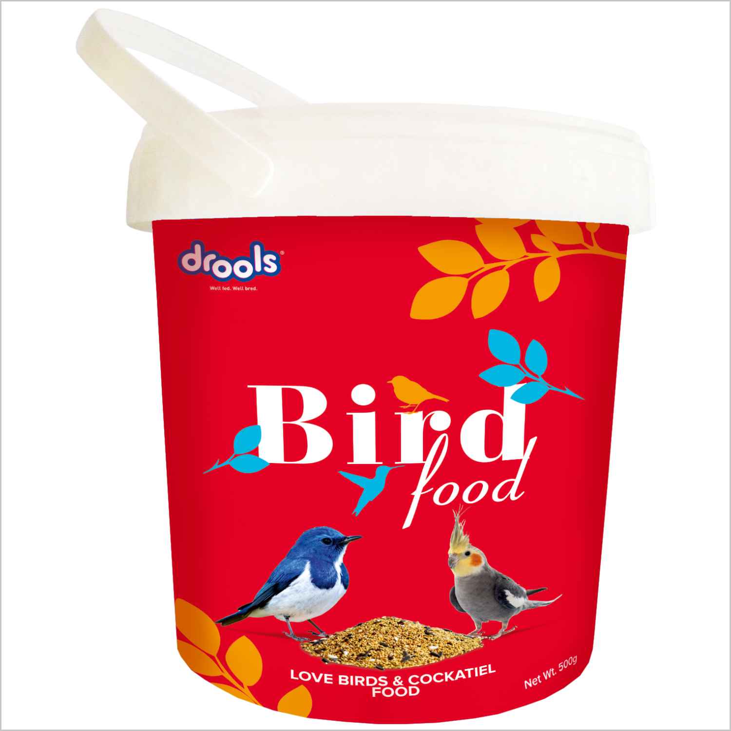 Drools Bird Food with Mixed Seeds for Love Birds and Cockatiel