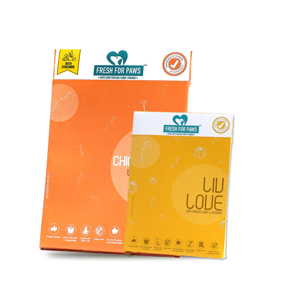 Fresh for Paws Dog Wet Food Treat Combo