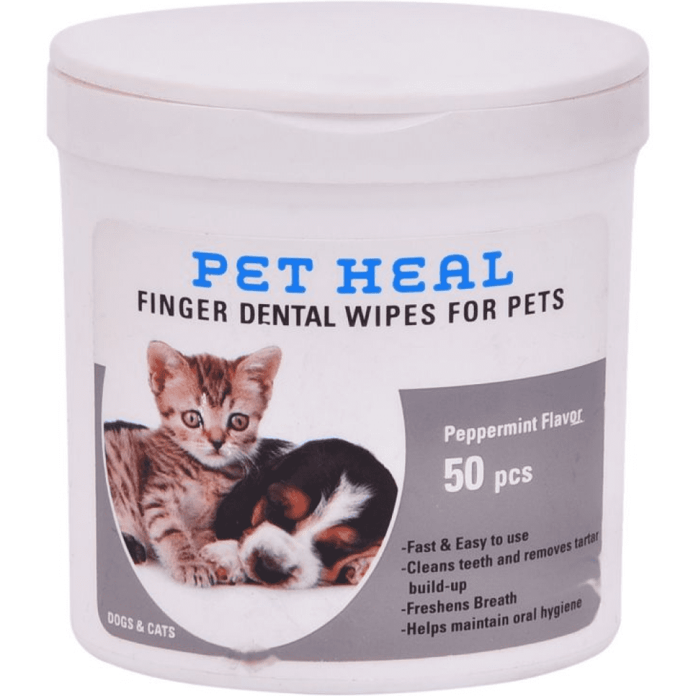 Glenand Pet Heal Dental Wipes for Pets