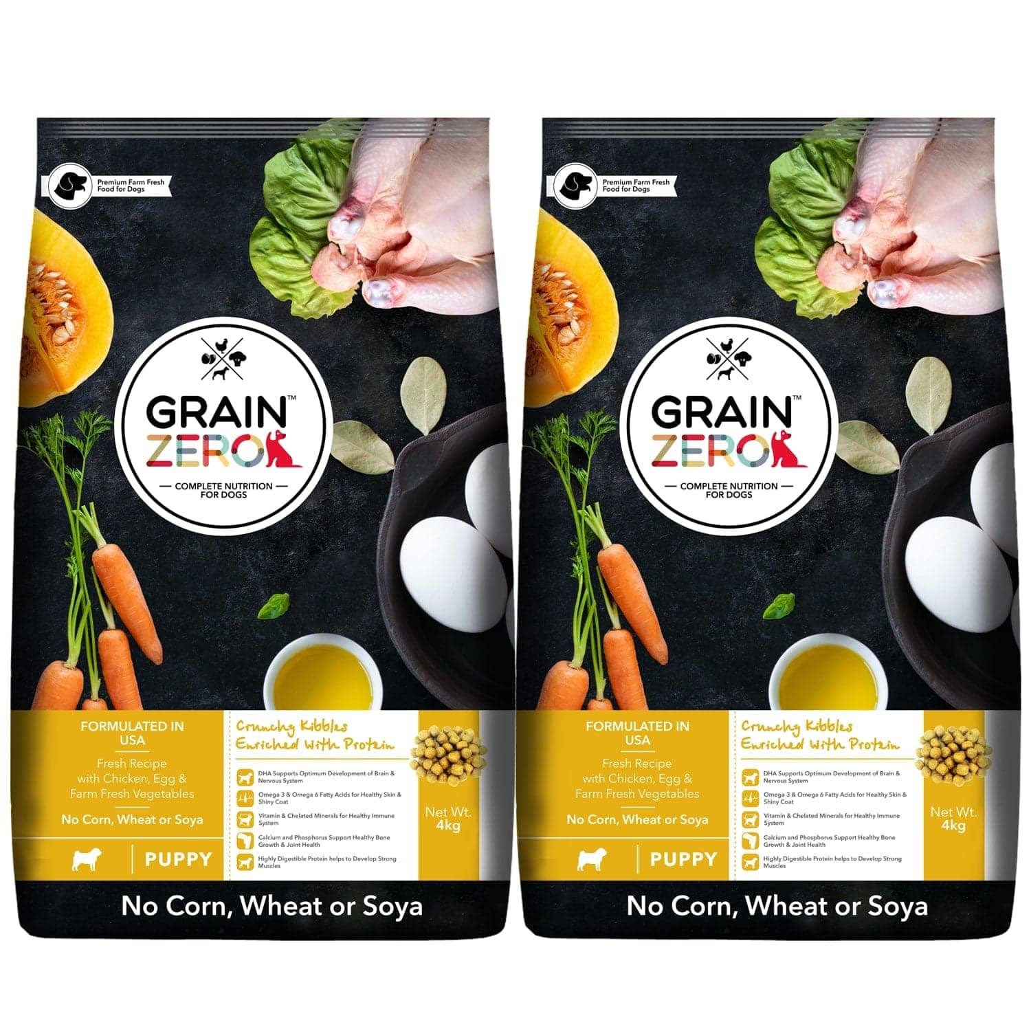 Grain Zero Puppy Dry Food (Buy 1 Get 1 Free)