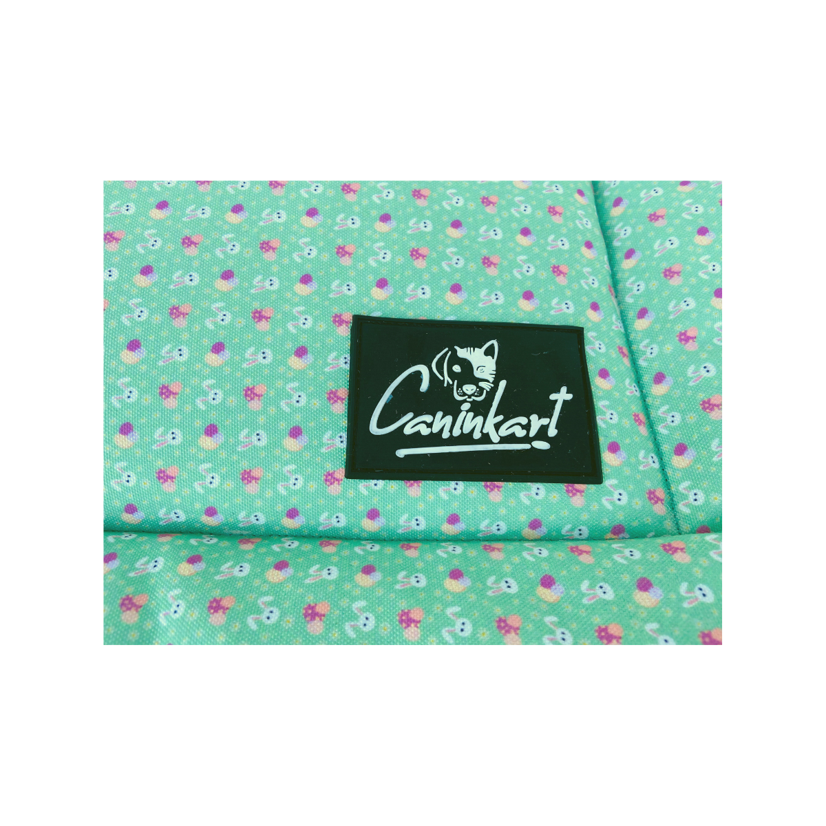 Caninkart Green Rabbit Lounge Mats for Pets