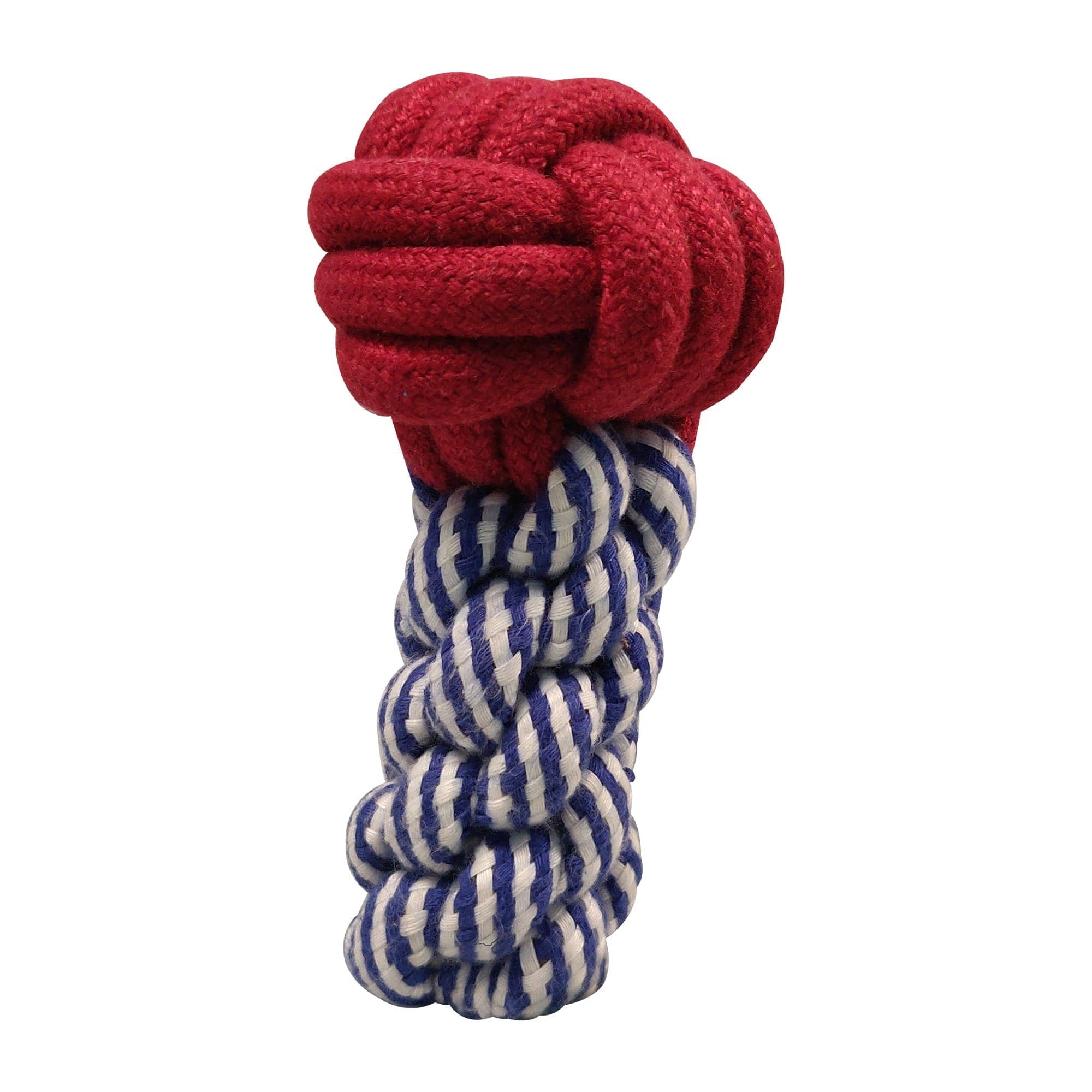Hiputee Knotted Durable Mic Teething Rope Toy for Dogs (Assorted)