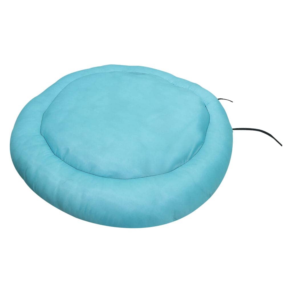 Hiputee Waterproof Reversible Scratch Resistant Washable 2 in 1 Bed Cushion for Pets (Sky Blue-Black)