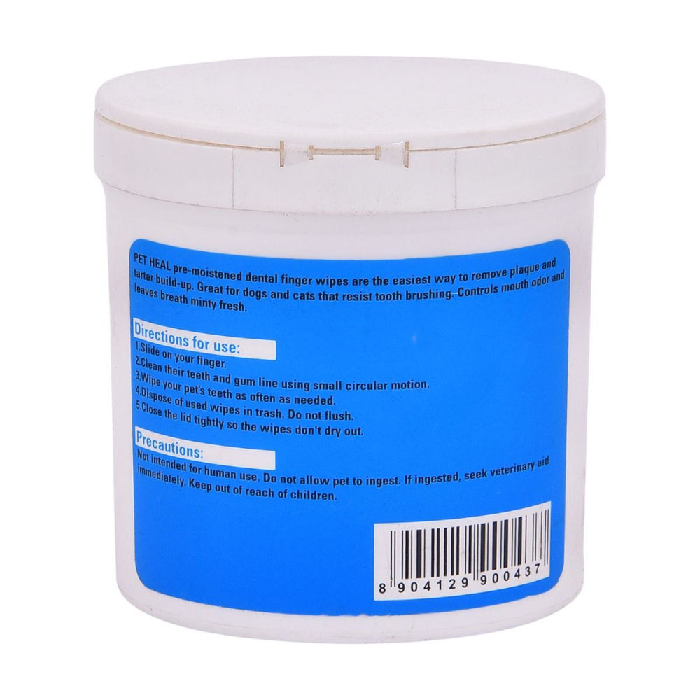 Glenand Pet Heal Dental Wipes for Pets