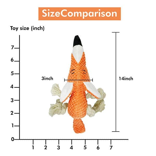 Pawsindia Sleepy Dog Shaped Toy for Dogs