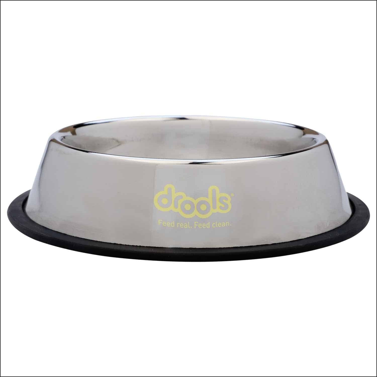 Drools Stainless Steel Dog Feeding Bowl