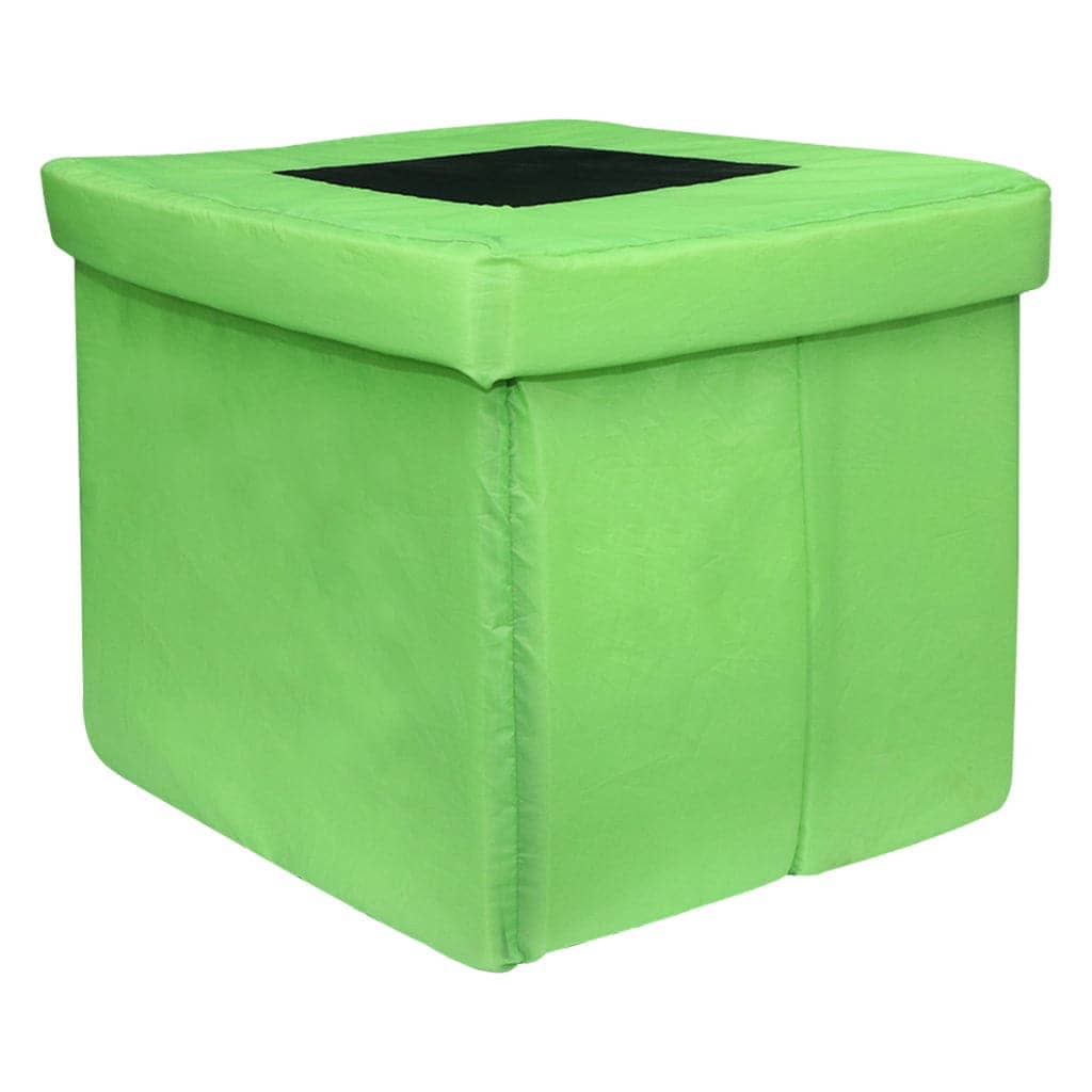 Hiputee Premium Square Box Shape Waterproof Hut for Pets (Green-Black)