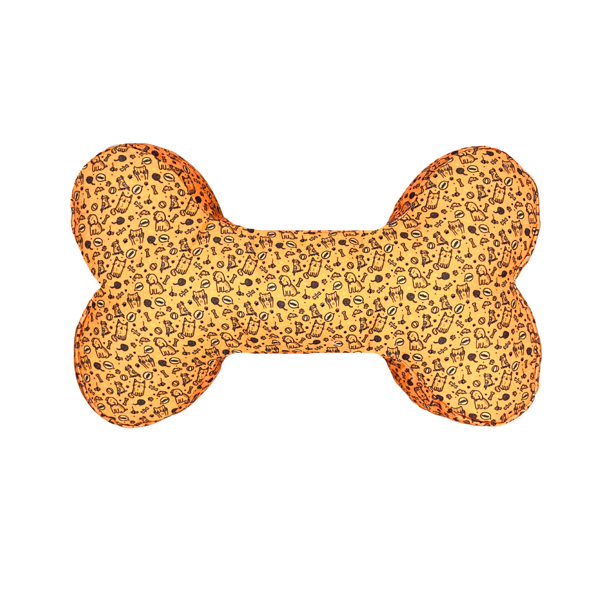 Caninkart Cushion for Pets - Orange (13x9x2.5 in)