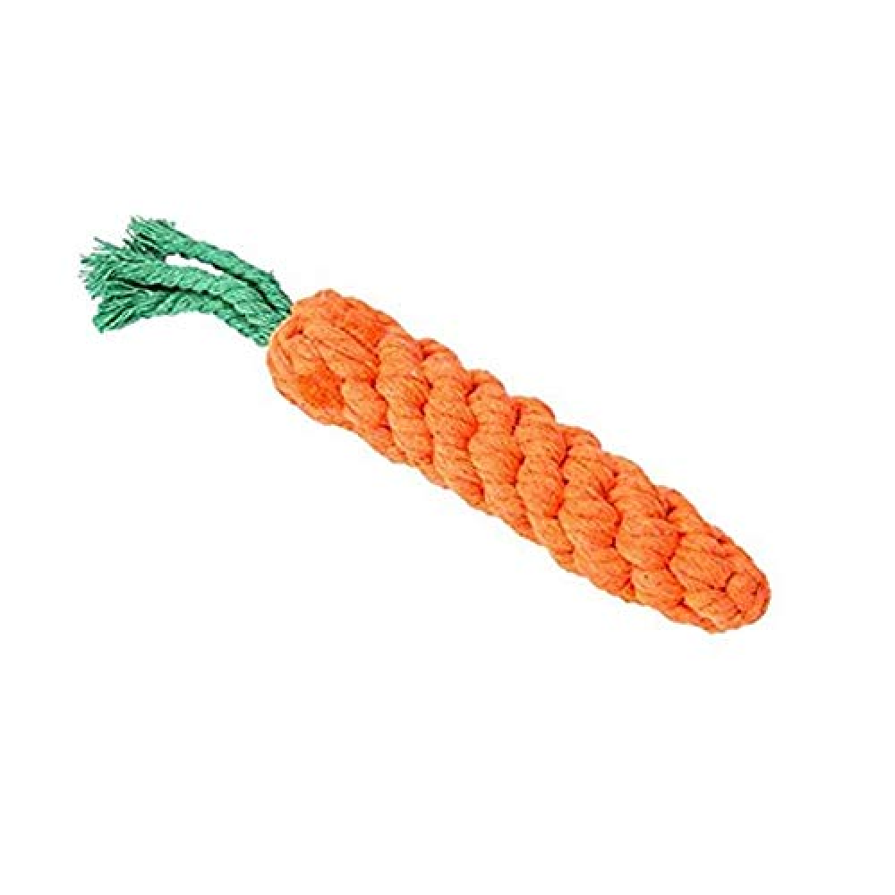 Kiki N Pooch Chew Rope Squeaky Teething Toy for Dogs