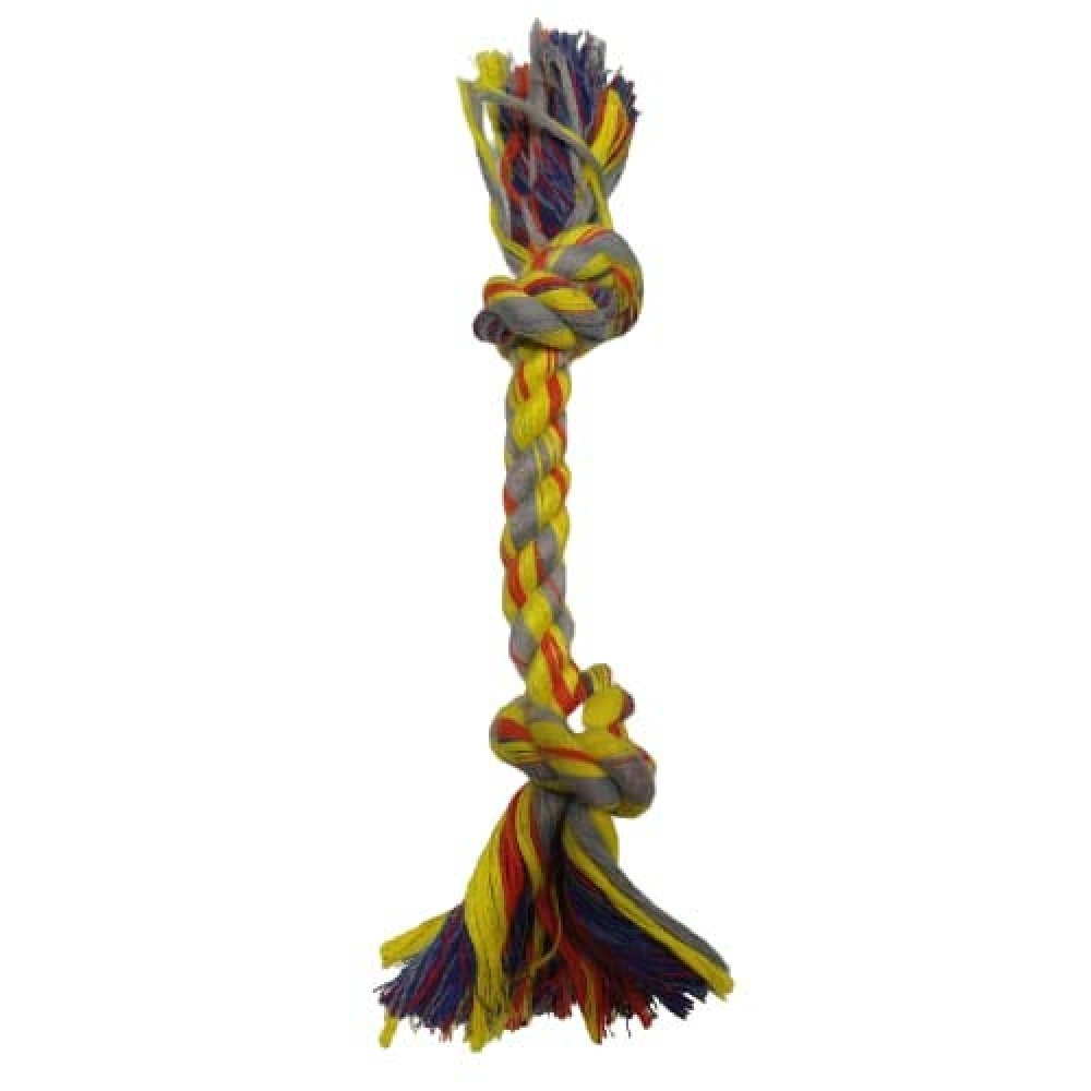 Kiki N Pooch 2 Knot Polyster Rope Toy for Dogs