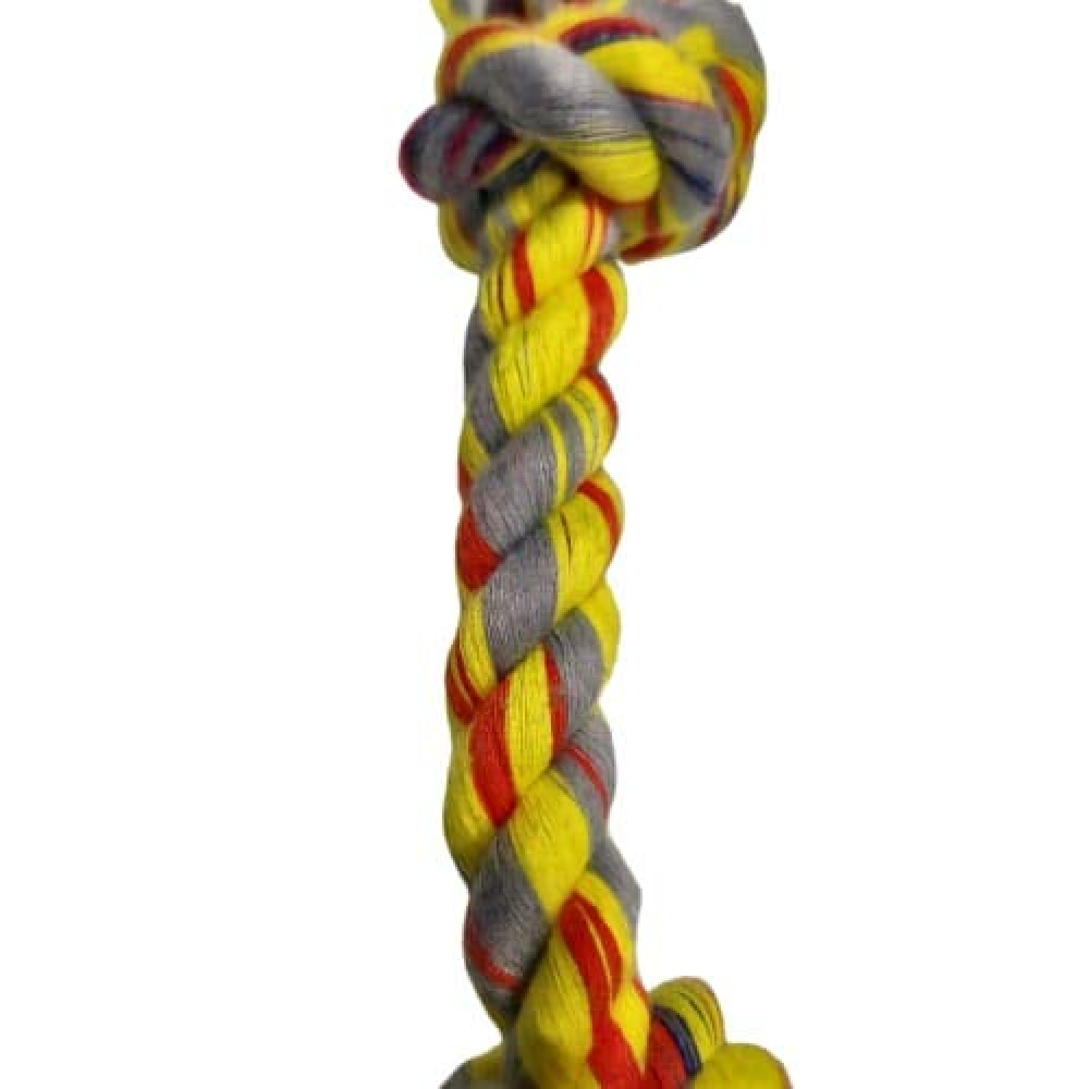 Kiki N Pooch 2 Knot Polyster Rope Toy for Dogs