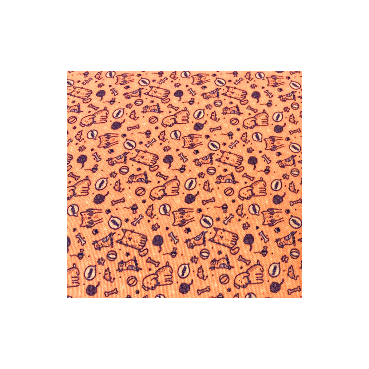 Caninkart Cushion for Pets - Orange (13x9x2.5 in)