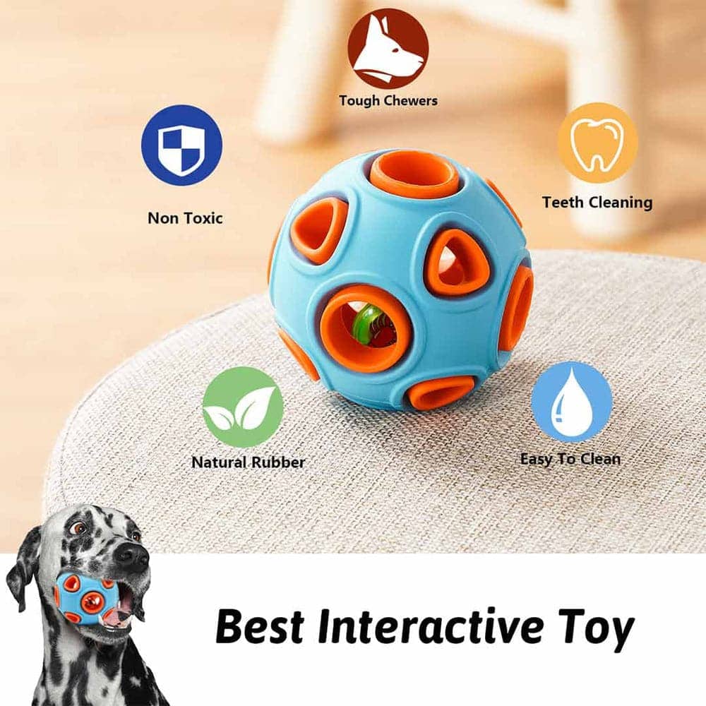Pawsindia Hollow Sphere Ball Toy for Dogs
