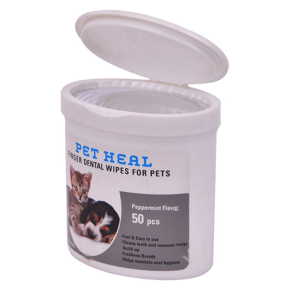 Glenand Pet Heal Dental Wipes for Pets