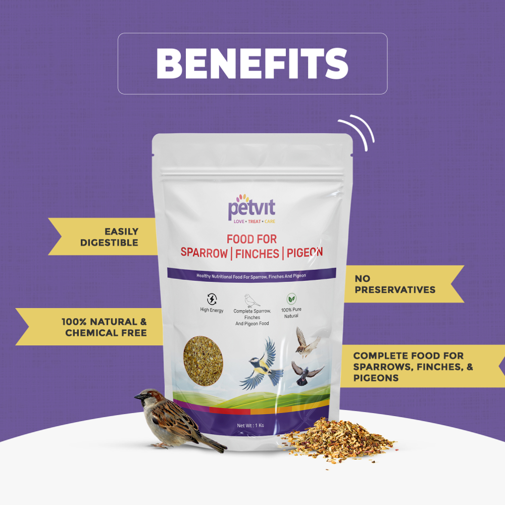 Petvit Food for Sparrow and All Wild Birds