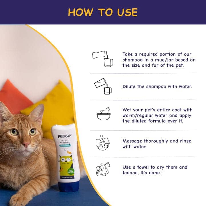 Pawsh Purrfect Cat Shampoo