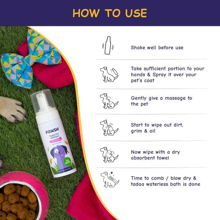 Pawsh Puppy Dry Shampoo