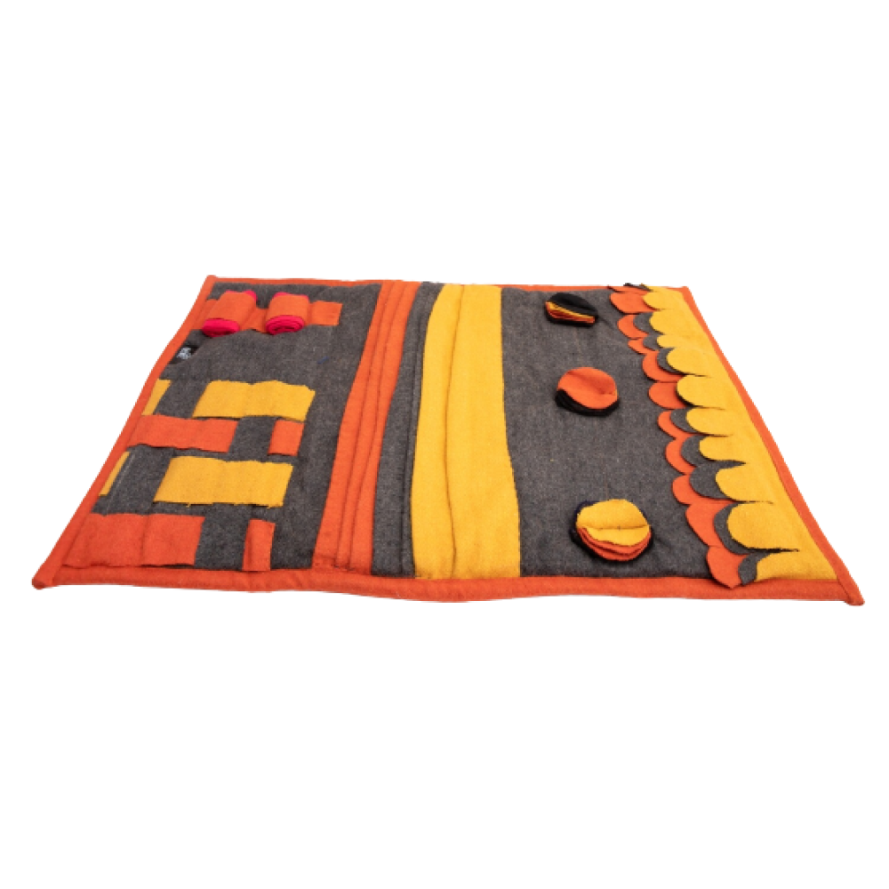 FurBuddies Trick Or Treat Advance Sniff and Snuffle Mat for Dogs(28x18 cm)