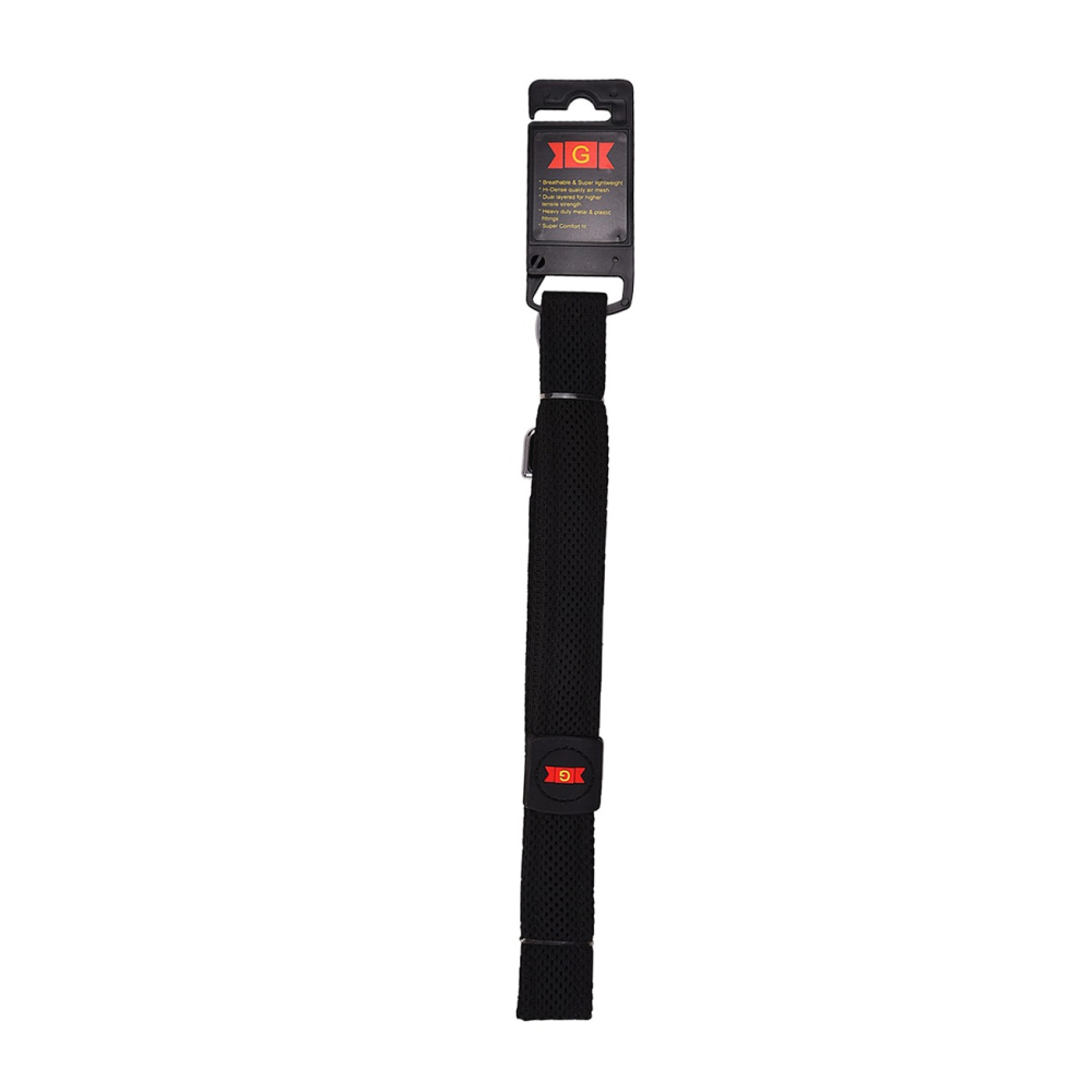 Glenand Nylon Mesh Leash for Dogs (Black)