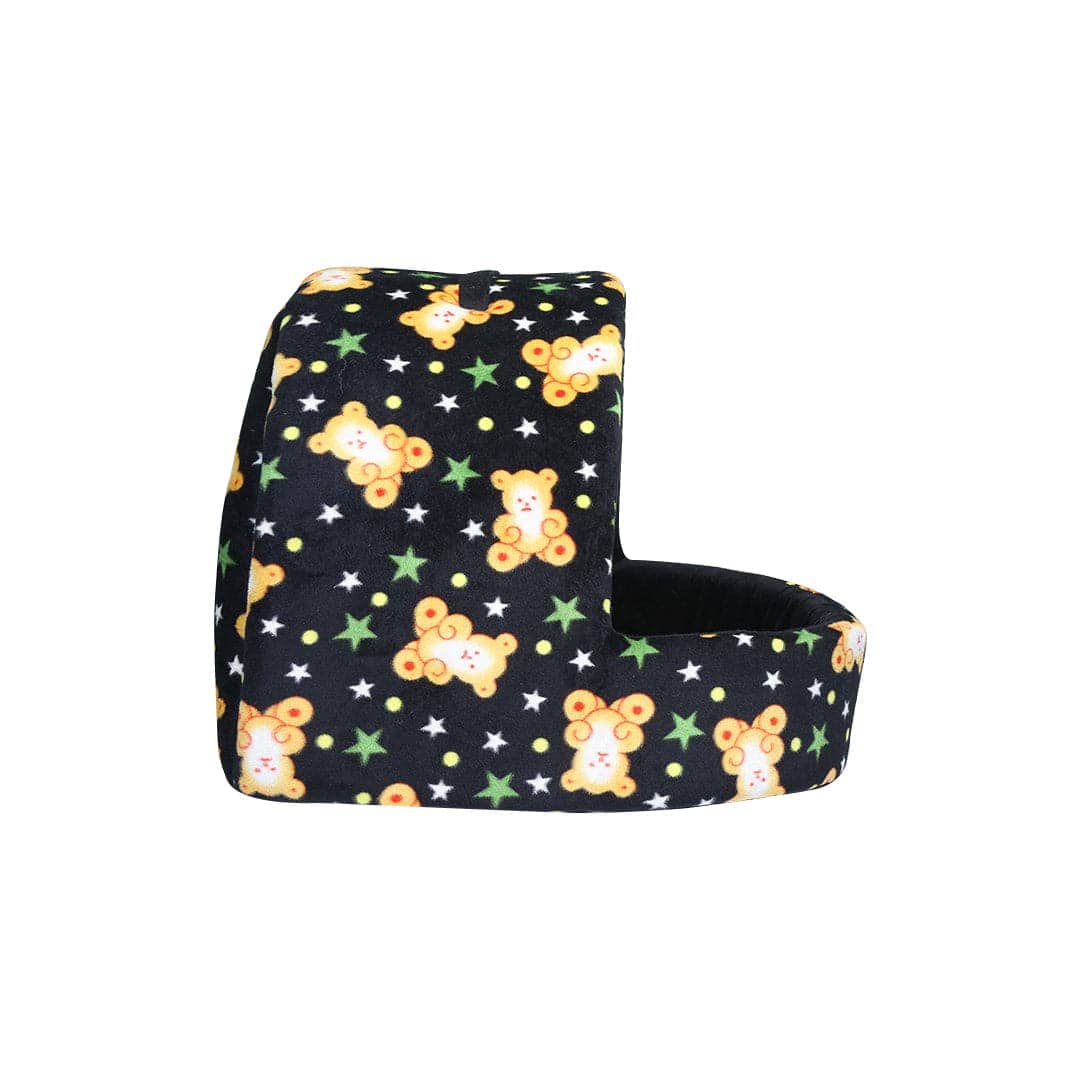 Hiputee Soft Velvet Baby Printed Cave House for Pets