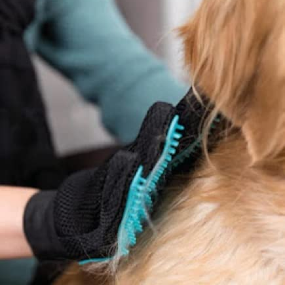 Trixie Fur Care Massage Glove for Pets (18x24cm)