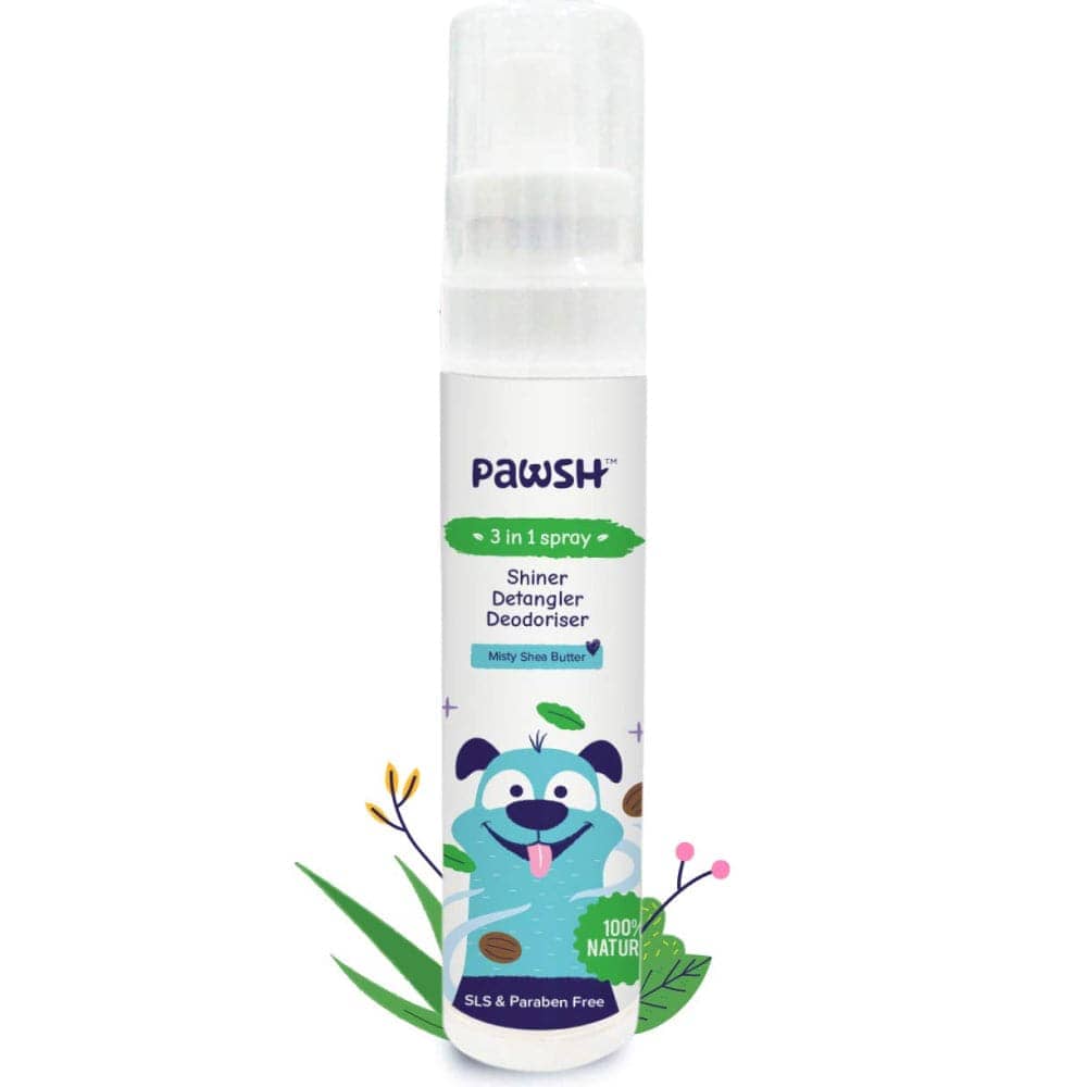 Pawsh 3 in 1 Spray (Shiner+Detangler+Deodoriser)