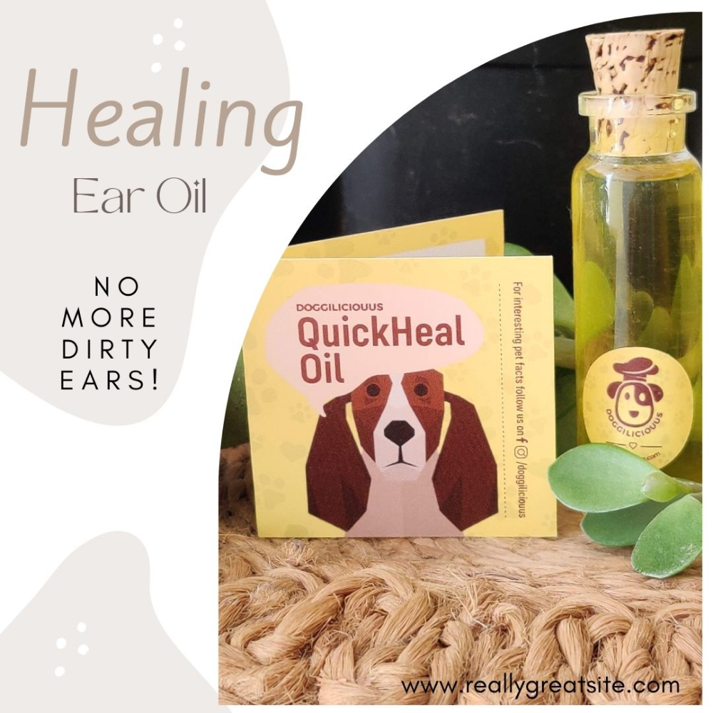 Doggielicious Healing Ear oil for Dogs