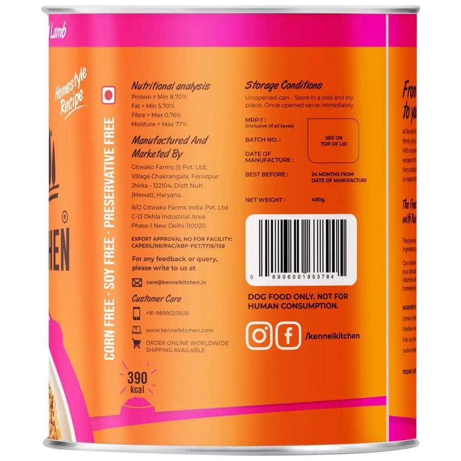 Kennel Kitchen Mince n Gravy Dog Wet Food
