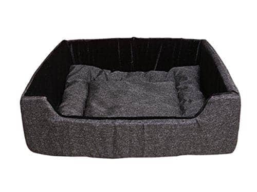 Hiputee Super Soft Rectangular Shaped Velvet Bed For Pets(45 x 21 x 37.5 cm)