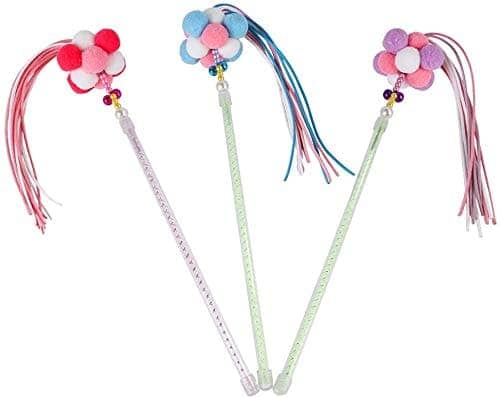 Emily Pets Multicolor Teaser Toy for Cats (Assorted)