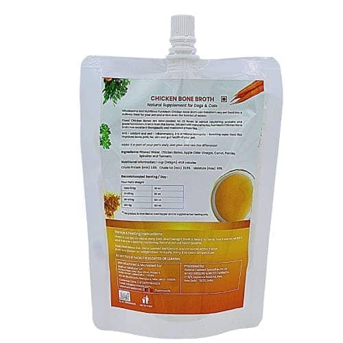 FurrMeals Chicken Bone Broth for Pets