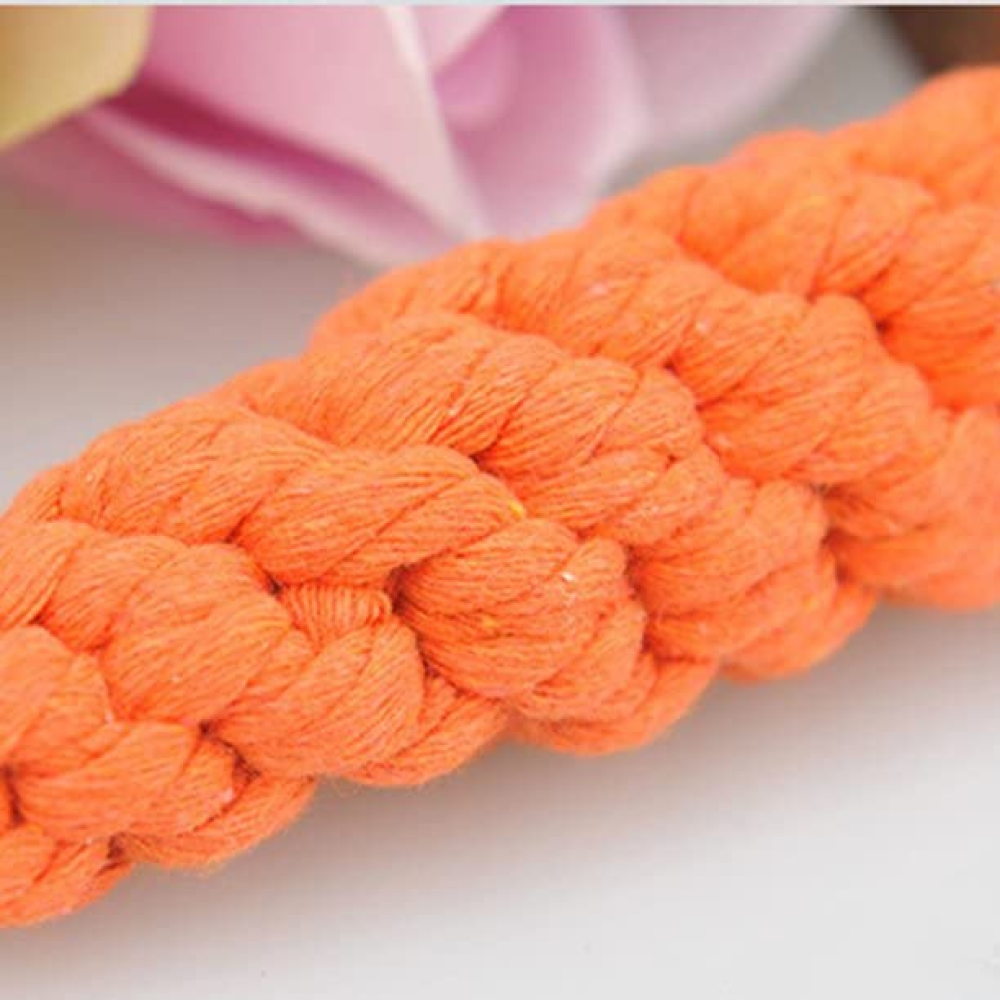 Kiki N Pooch Rope Carrot Toy for Dogs