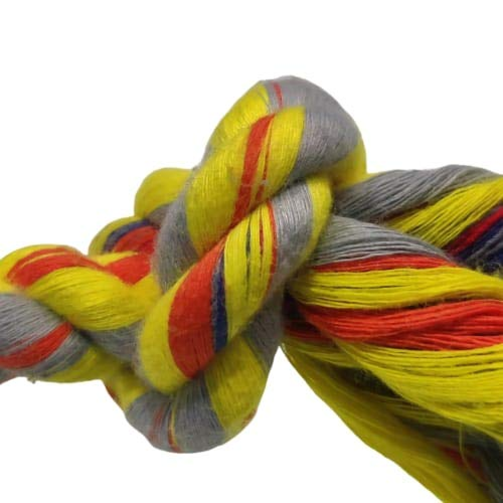 Kiki N Pooch 2 Knot Polyster Rope Toy for Dogs