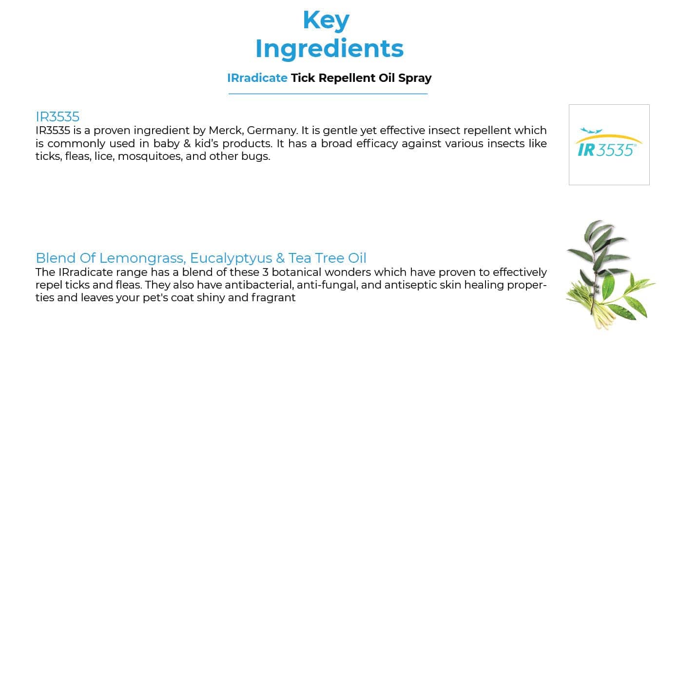 Captain Zack IRradicate Tick Repellent Powder for Dogs