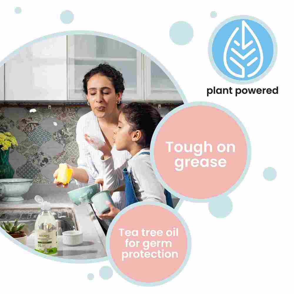 Koparo Dishwashing Liquid With Lime and Basil Fragrance (Pet Safe)
