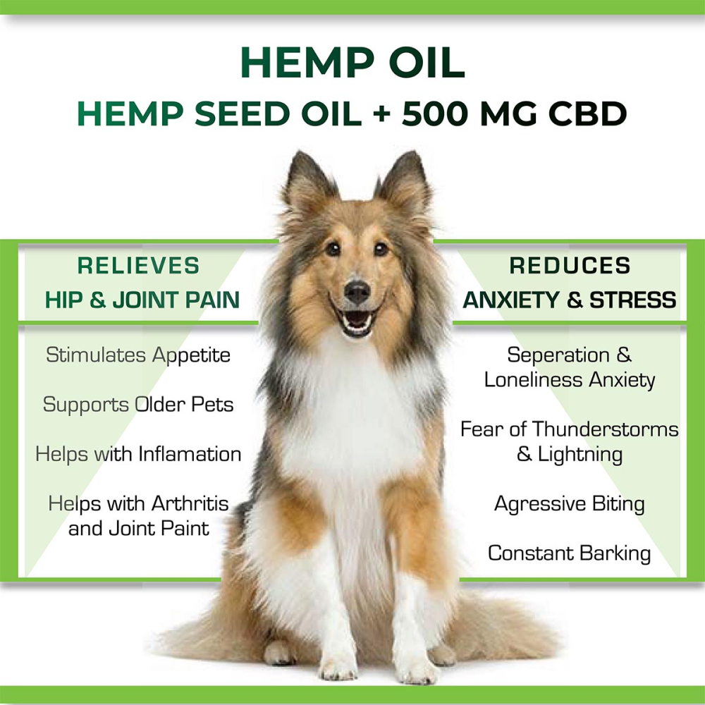 Cure By Design Hemp Oil with 500mg CBD for Pets
