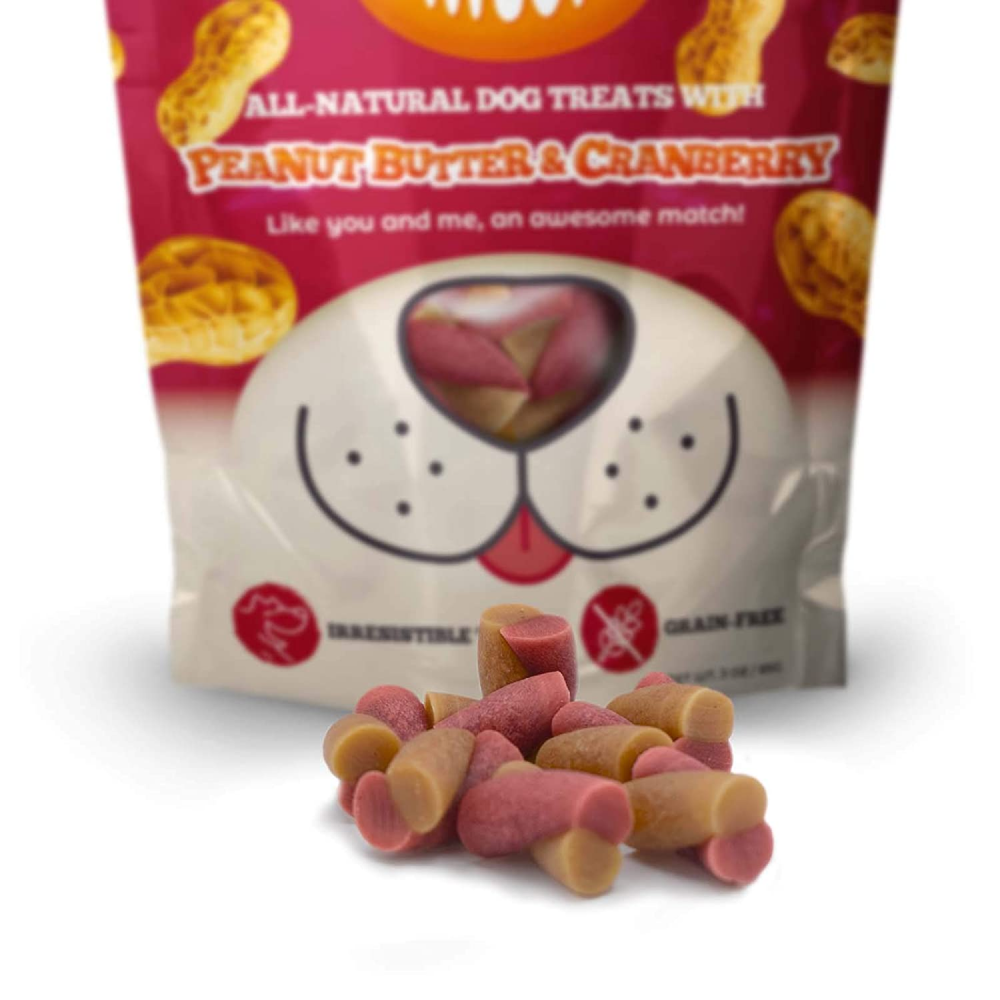 Awesome Pawsome Peanut Butter & Cranberry Grain Free Dog Treats
