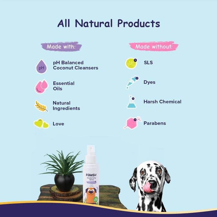 Pawsh Calming & Soothing Deodorising Spray Lavender